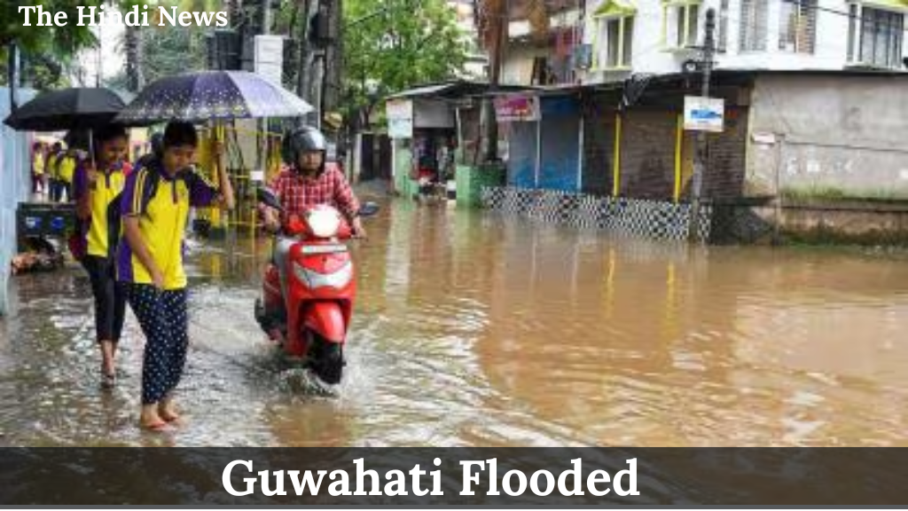 Guwahati Flooded: असम की राजधानी में रातभर की बारिश ने मचाई तबाही