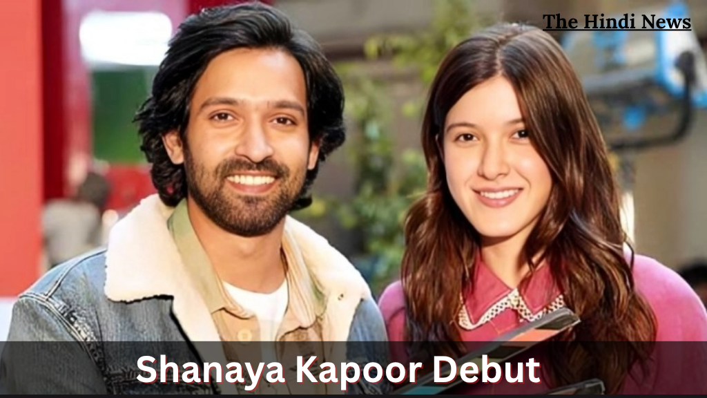 Shanaya Kapoor Debut